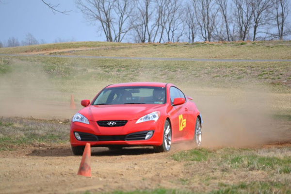 2011 Hyundai Genesis Coupe 3.8 R-Spec rallycross