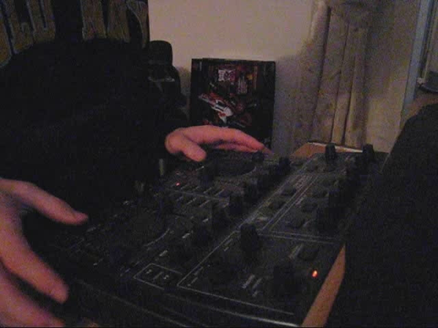 DJ scratching